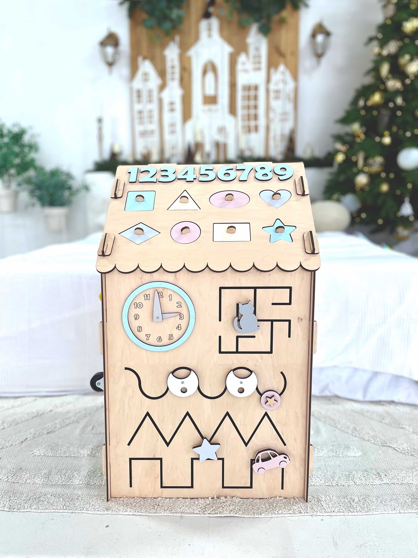 The Ultimate Montessori Busy House – Sensory Play & Skill Builder