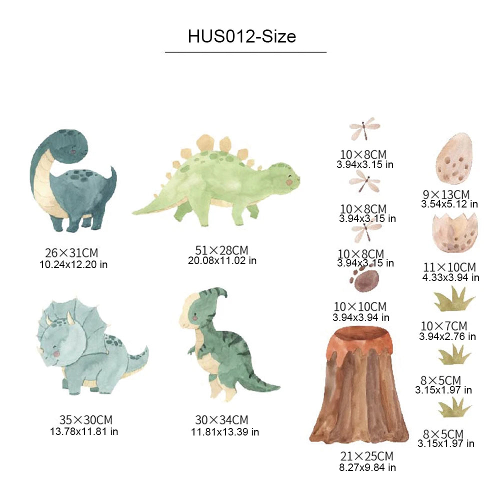🦖 Dinosaur Wall Decals for Kids
