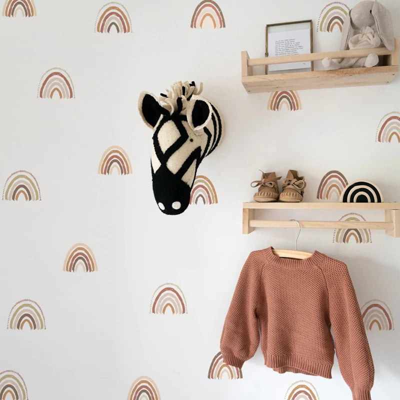 🌈 Noah's Arc Rainbow Wall Decals