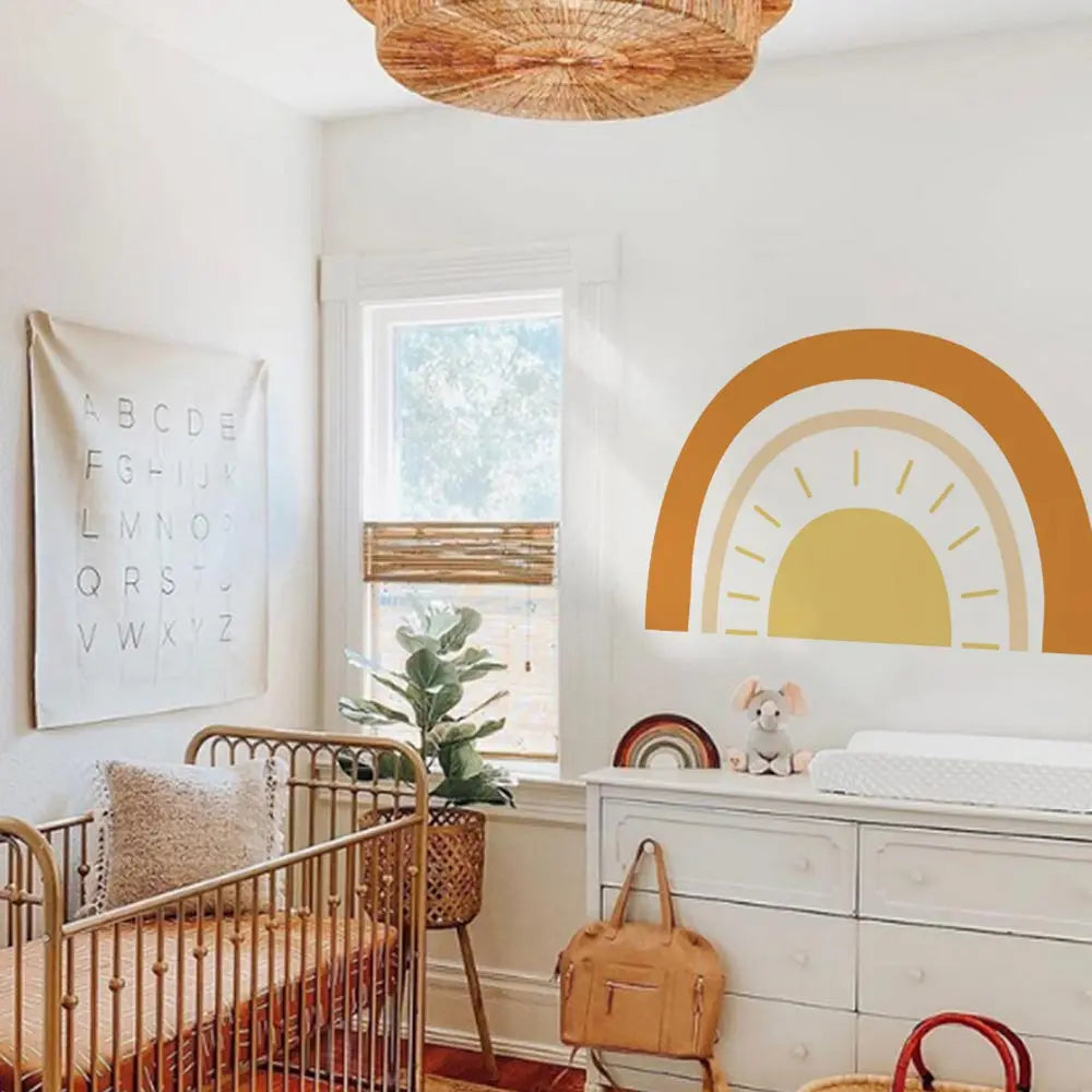Boho Rainbow Wall Decals - Designs