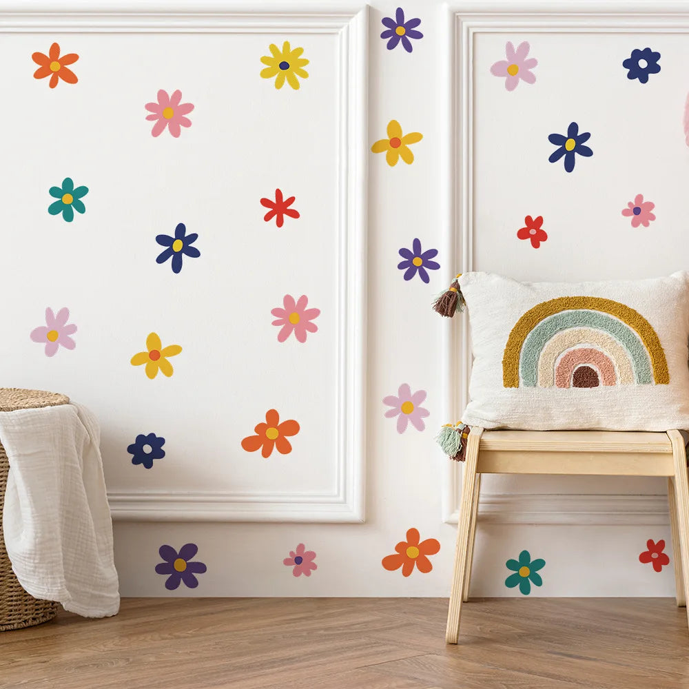 🌸 Creative Flower Wall Sticker Decal