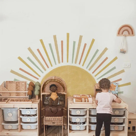 Boho Rainbow Wall Decals - Designs